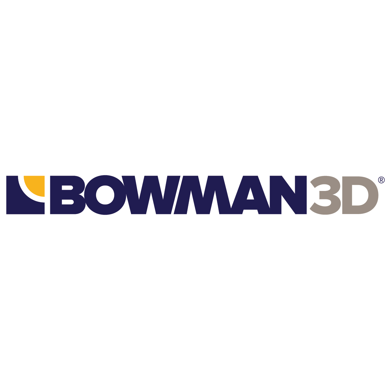 BOWMAN 3D Logo